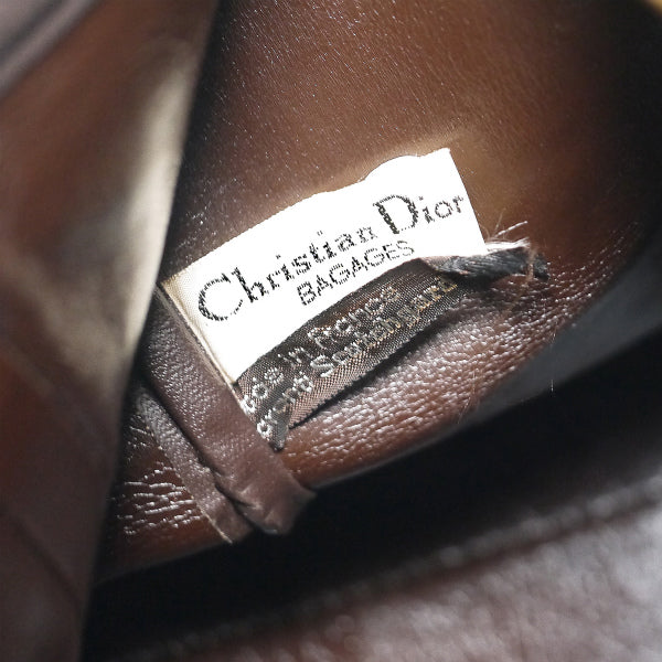 Old.Dior トロッター柄　ボストン（茶）