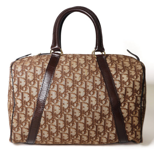 Old.Dior トロッター柄　ボストン（茶）