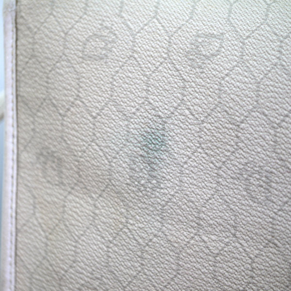 Old Dior　ハニカム柄2WAYバッグ（白）