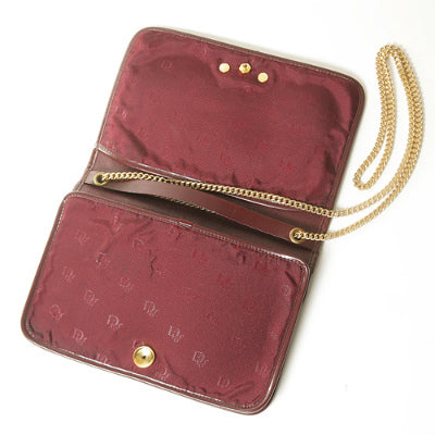 OLD Dior 赤チェーンショルダー