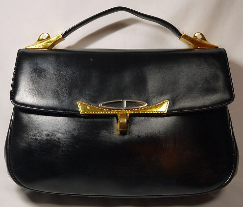 OLD Dior　黒皮ハンドバック