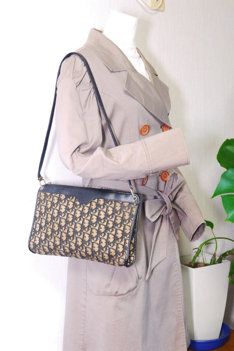 OLD Dior　薄型ショルダー（紺）