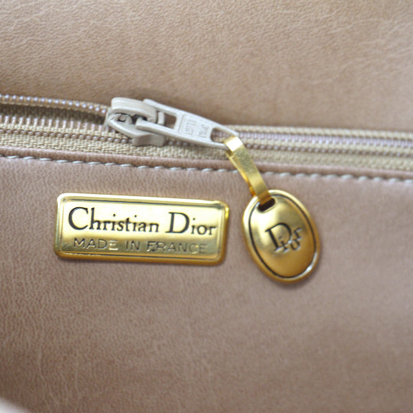 Old Dior　茶モノグラム柄斜めがけショルダー