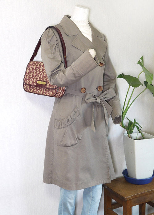 OLD Dior ＜訳あり＞トロッターミニショルダー（赤系）
