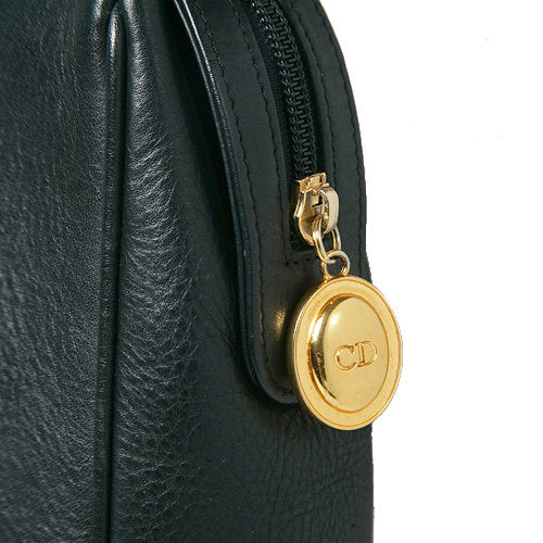 C.Dior＜訳あり＞総皮トートバッグ（黒）