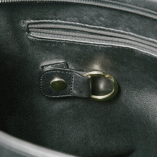 C.Dior＜訳あり＞総皮トートバッグ（黒）