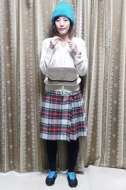 C.Dior　ゴールドチェーンクラッチ