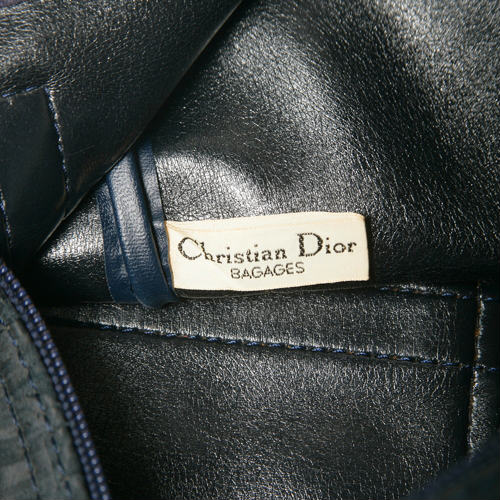 Old Dior　トロッター柄　ボストン（黒・中）