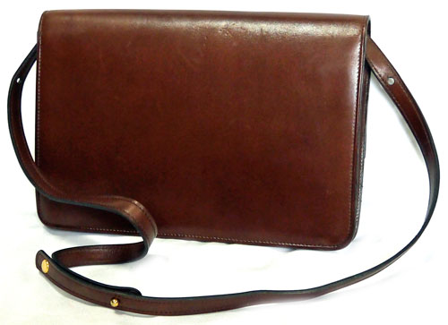 Old Dior　2Wayショルダー(茶　総皮）