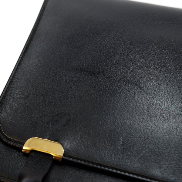 OLD Dior 総革シンプルトートバッグ（黒）