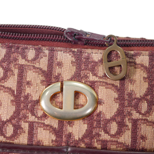 Old Dior　トロッター半円２Wayショルダー（赤）