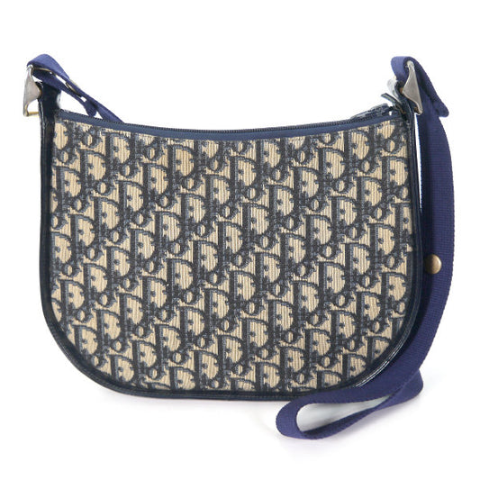 Old Dior 2WAYトロッター半円ショルダー（青系）