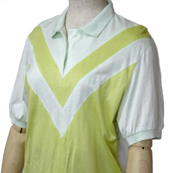 ディオール　半袖ポロシャツ（緑）