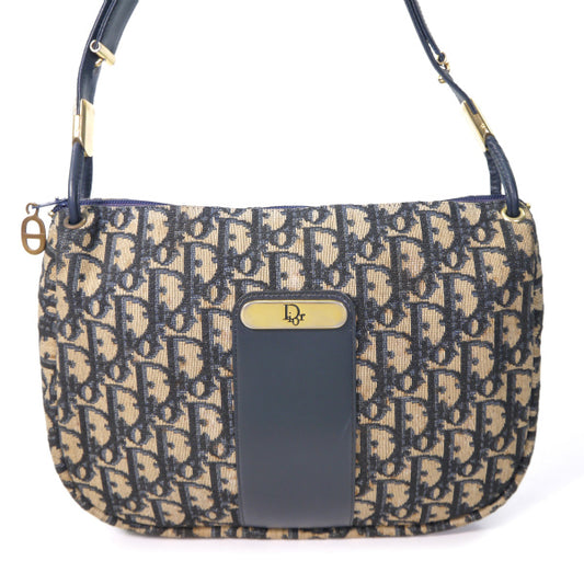 OLD Dior トロッター2WAYショルダー（青系）