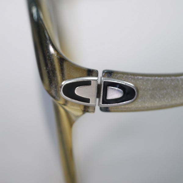 OLD Dior　クリアパール 70sサングラス(青×黄）