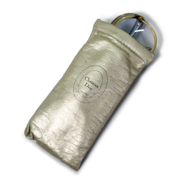 OLD Dior　クリアパール 70sサングラス(青×黄）