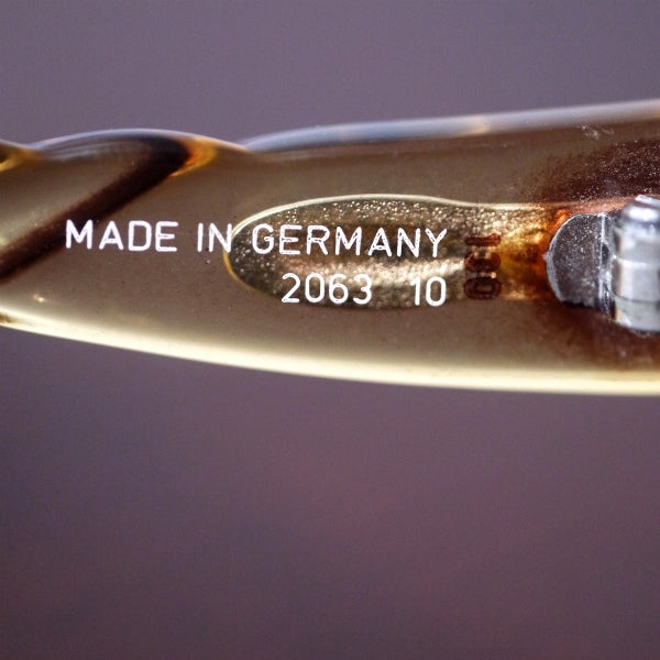 Old Dior ロープデザイン 70sサングラス(琥珀色）