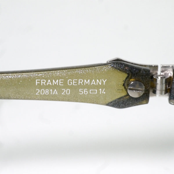 Old Dior ラメグラデーション サングラス（青×黄）