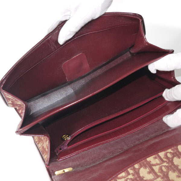 Old Dior　トロッター2WAY CDロゴバッグ（赤）