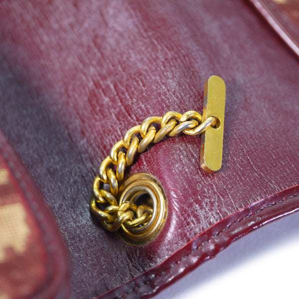 Old Dior　トロッター2WAY CDロゴバッグ（赤）