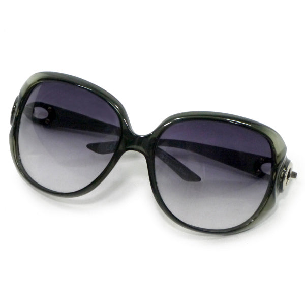 Dior Lady1 シグネチャーリングテンプルサングラス（グレイ）