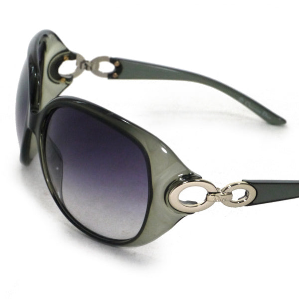Dior Lady1 シグネチャーリングテンプルサングラス（グレイ）