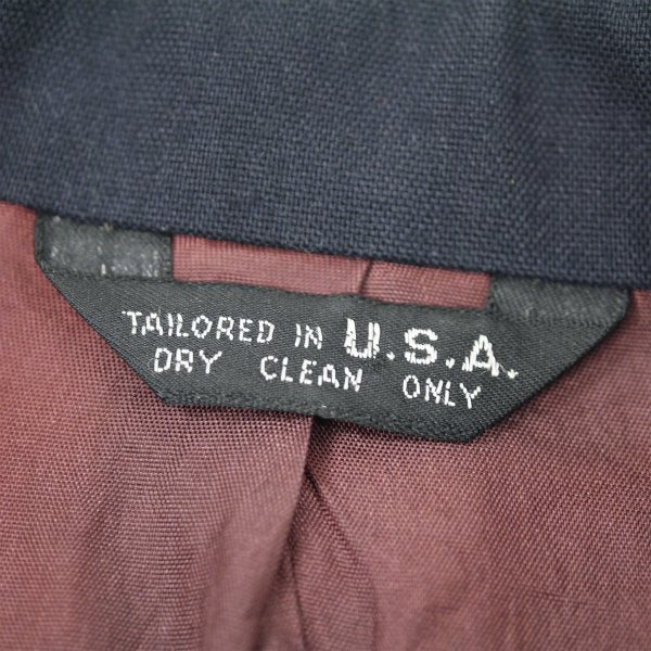 Old Dior 金ボタンテーラードジャケット（濃紺） – Vintage Shop Rococo