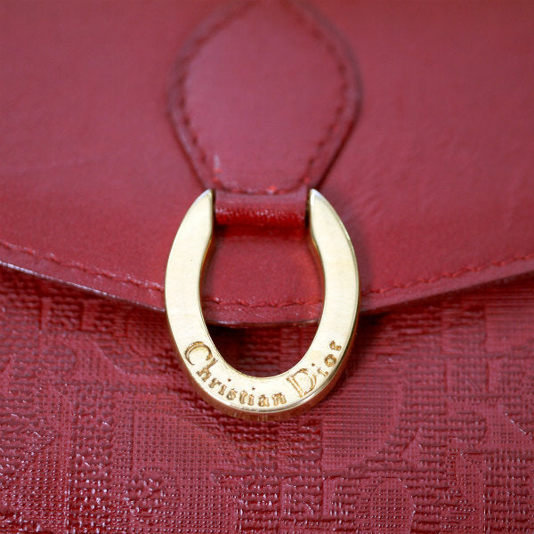 OLD Dior トロッター型押し長財布（赤） – Vintage Shop Rococo