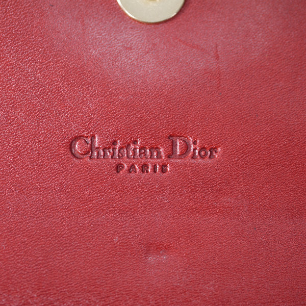 Dior 長財布　アップリケ 赤 楽天市場】【財布】Christian Dior クリスチャン ディオール レディ