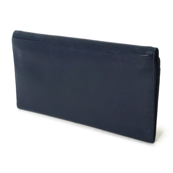 OLD Dior レザー長財布（ネイビー）