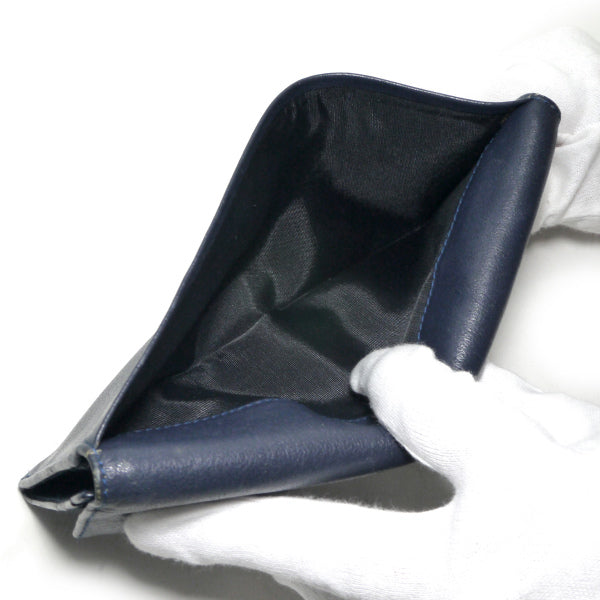 OLD Dior レザー長財布（ネイビー）