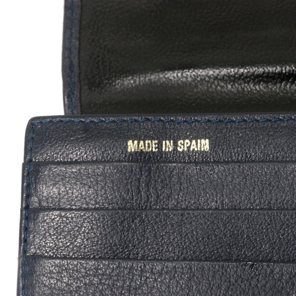 OLD Dior レザー長財布（ネイビー）