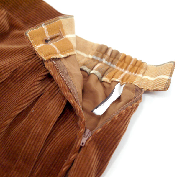 Old Dior コーデュロイタイトスカート（茶）