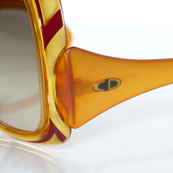 Old Dior ビッグフレーム70sサングラス（アンバー） – Vintage Shop Rococo