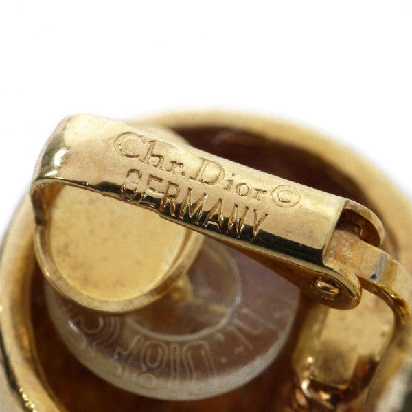 Vintage C.Dior　ゴールドボール イヤリング