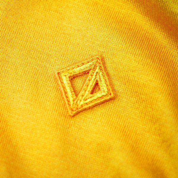 Old Dior 袖結びコットン ポロシャツ（黄）