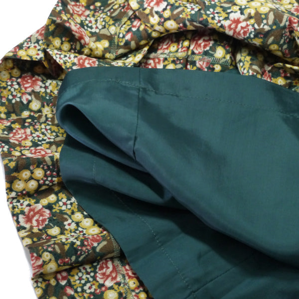 Old Dior 花柄プリーツスカート