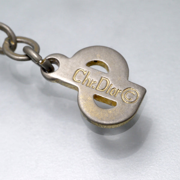 C.Dior　オクタゴン型ネックレス（ジルコニア×ゴールド×ブラック）