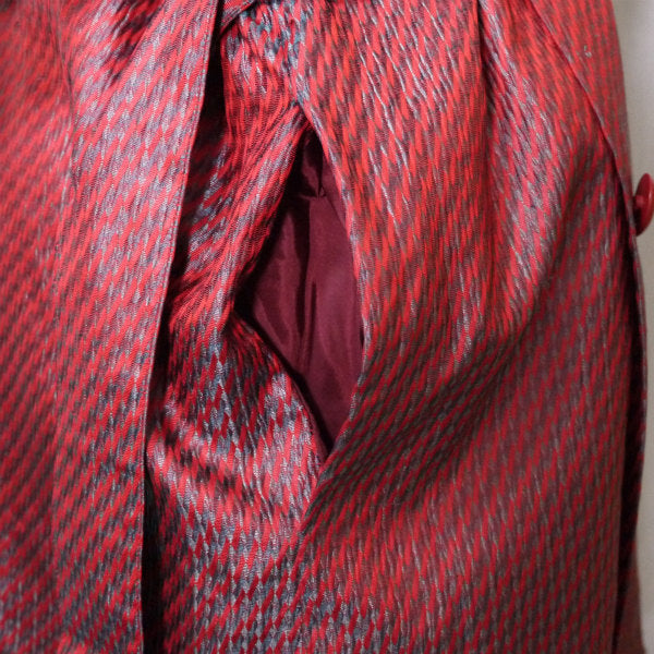 Old Dior 80ｓレトロモダン ハーフコート（赤）