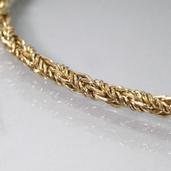 C.Dior　ロープチェーンブレスレット（ゴールド）