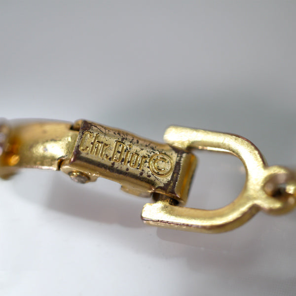 C.Dior　ロープチェーンブレスレット（ゴールド）