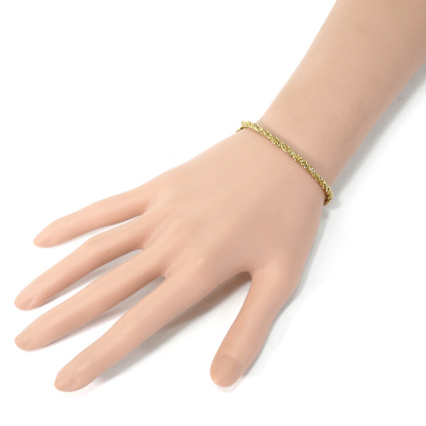 C.Dior　ロープチェーンブレスレット（ゴールド）