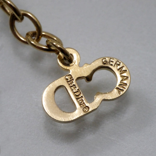 OLD Dior パールチェーンネックレス（ゴールド） – Vintage Shop Rococo