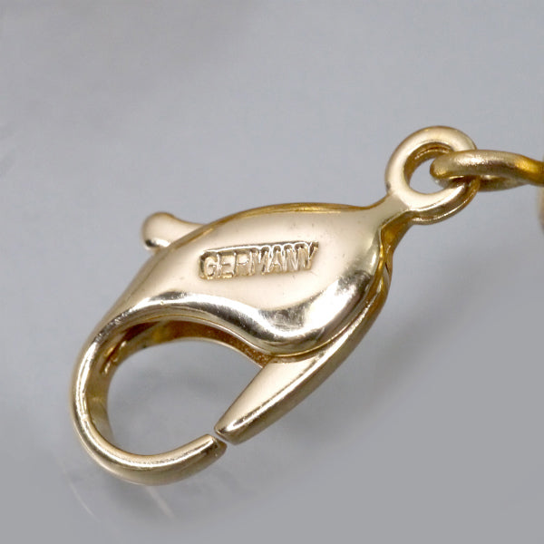 OLD Dior　透かしデザインボール ネックレス（ゴールド）