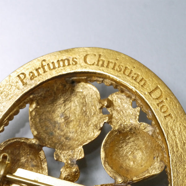 美品 ヴィンテージディオール ブローチ Dior ディオールパヒューム 1ee7427a20cdf327630546df19cdf8