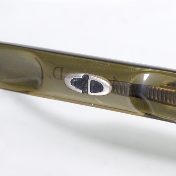 Old Dior ビッグフレーム70sサングラス（青×黄）