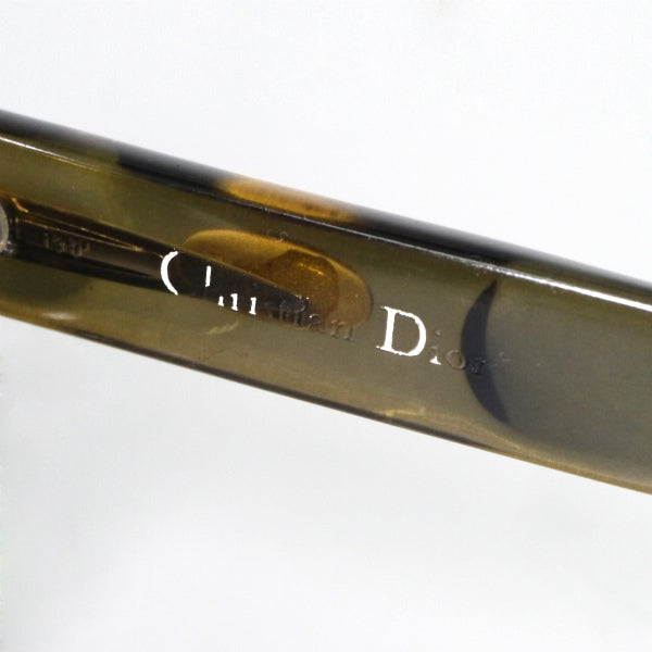 Old Dior ビッグフレーム70sサングラス（青×黄）