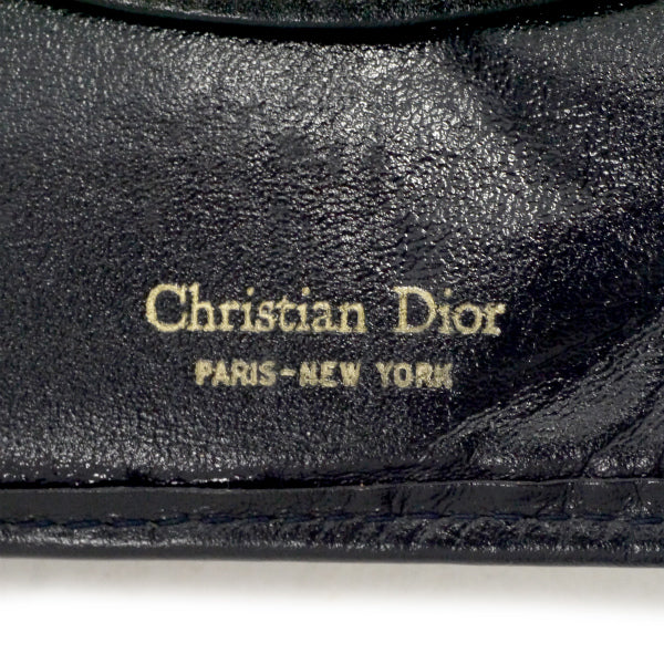 OLD Dior トロッター柄キャンバスレザー長財布（青） – Vintage Shop
