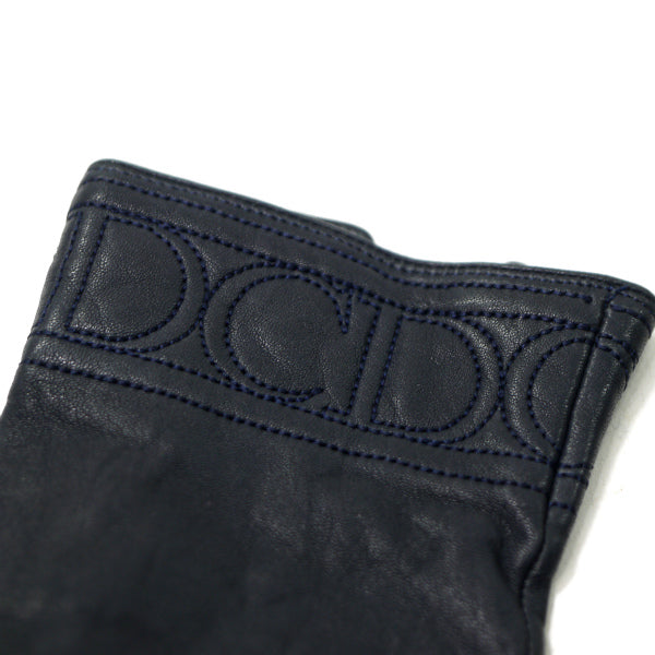 Old Dior　CDロゴ レザー手袋（黒）