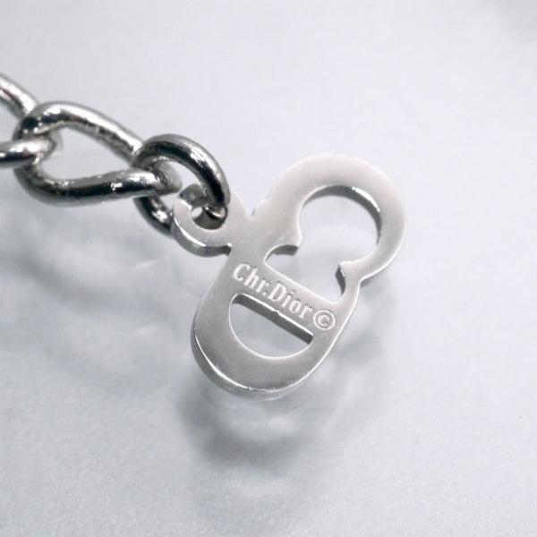 C.Dior　ロゴチェーンブレスレット（シルバー）